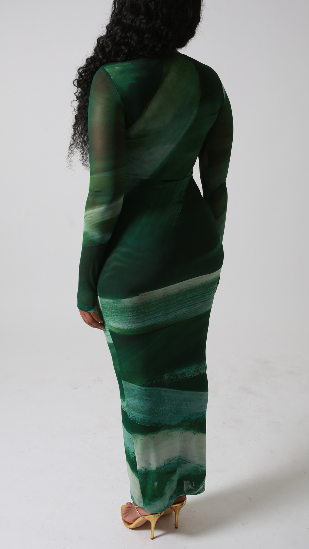Delphine Cut Out Front Maxi Dress