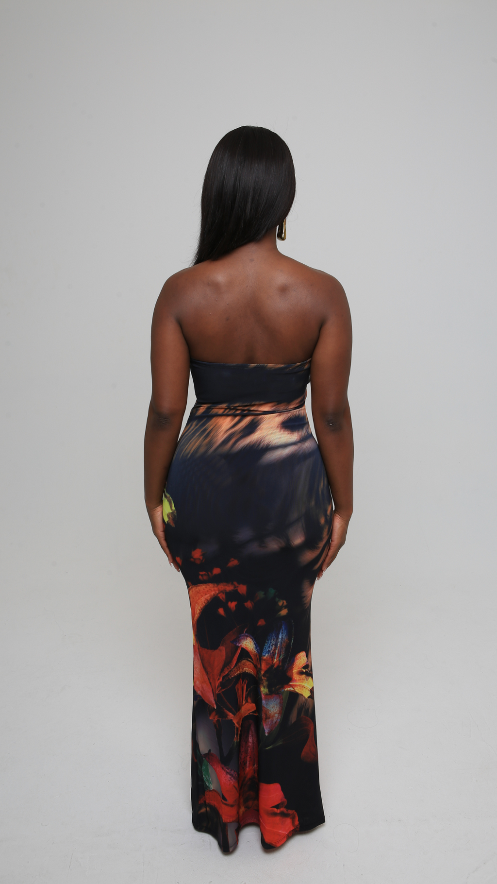 Danai Bandeau Maxi Dress