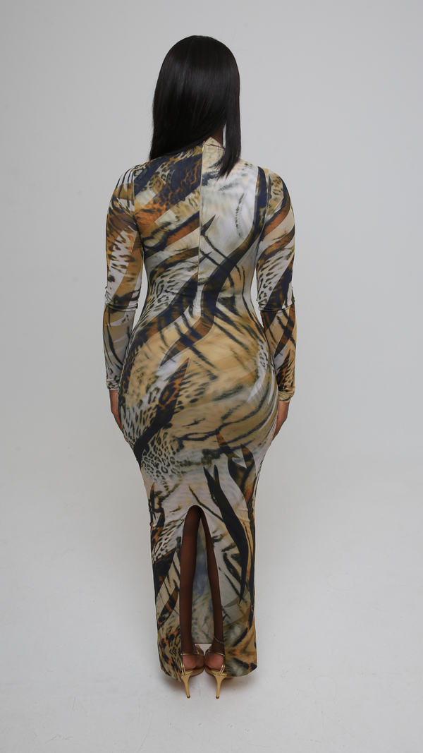 Vestido Chido con aberturas en forma de anillo