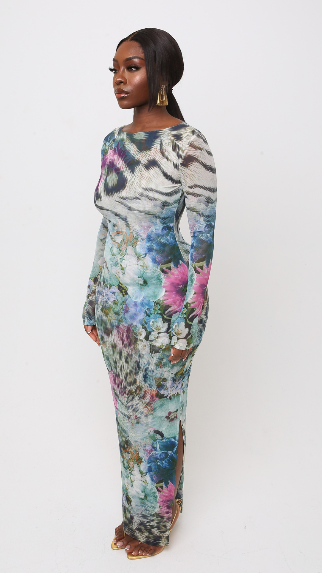 Malakai Long Sleeve Maxi Dress