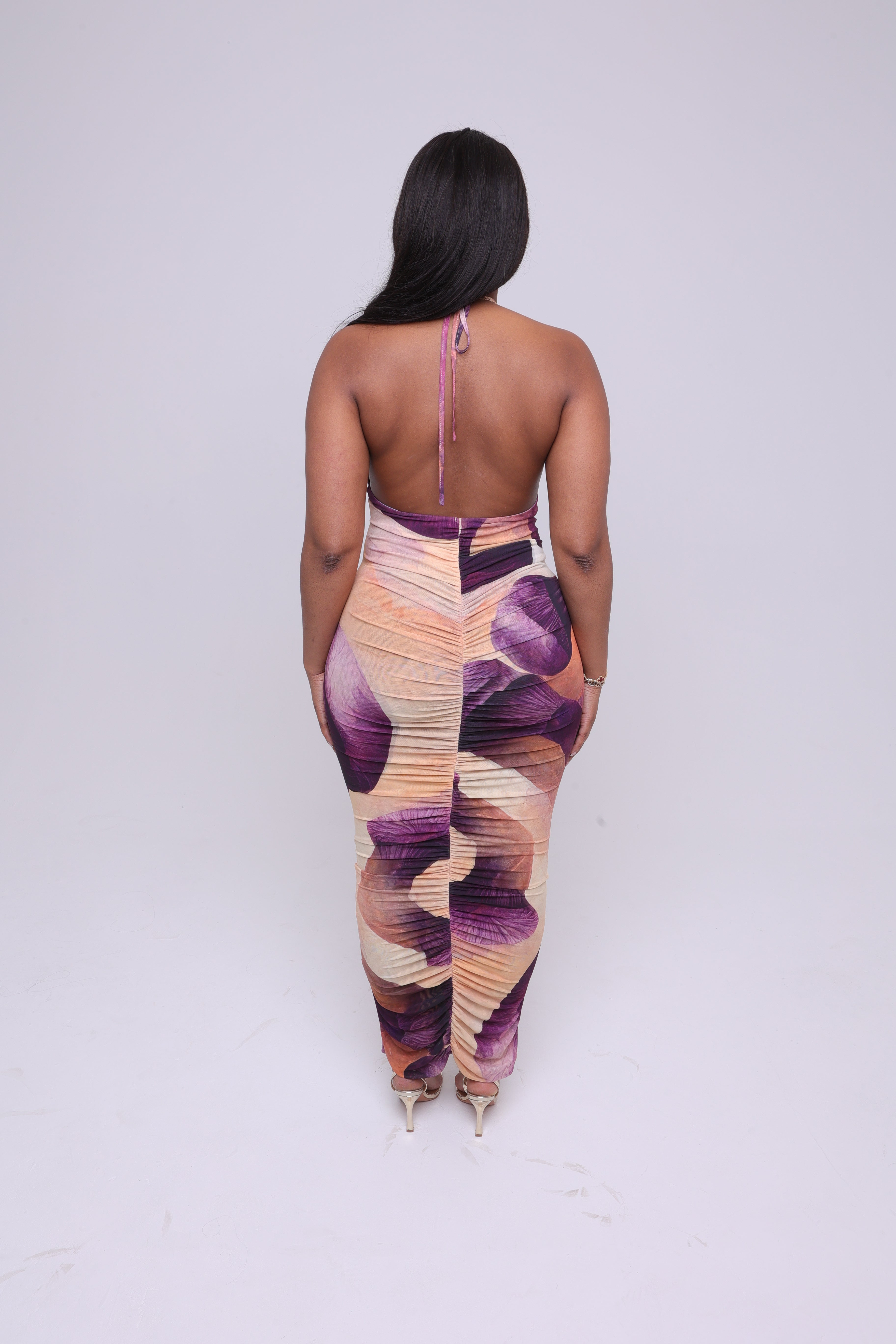 Amai Ruched Maxi Dress