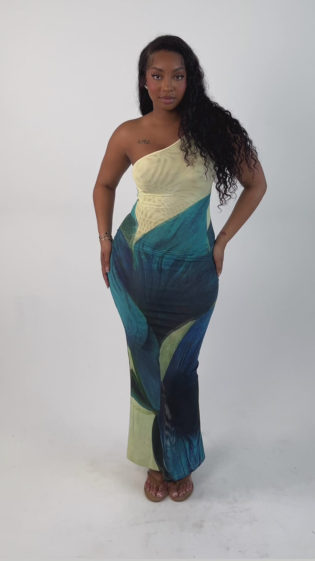 Anaya One Shoulder Dress
