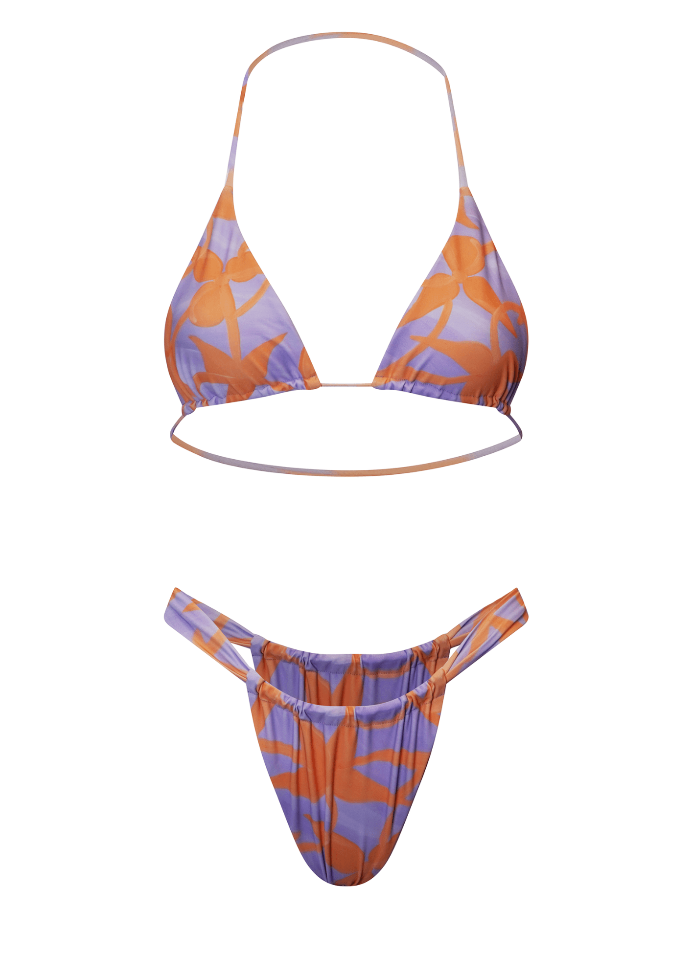 Michi triangle bikini top