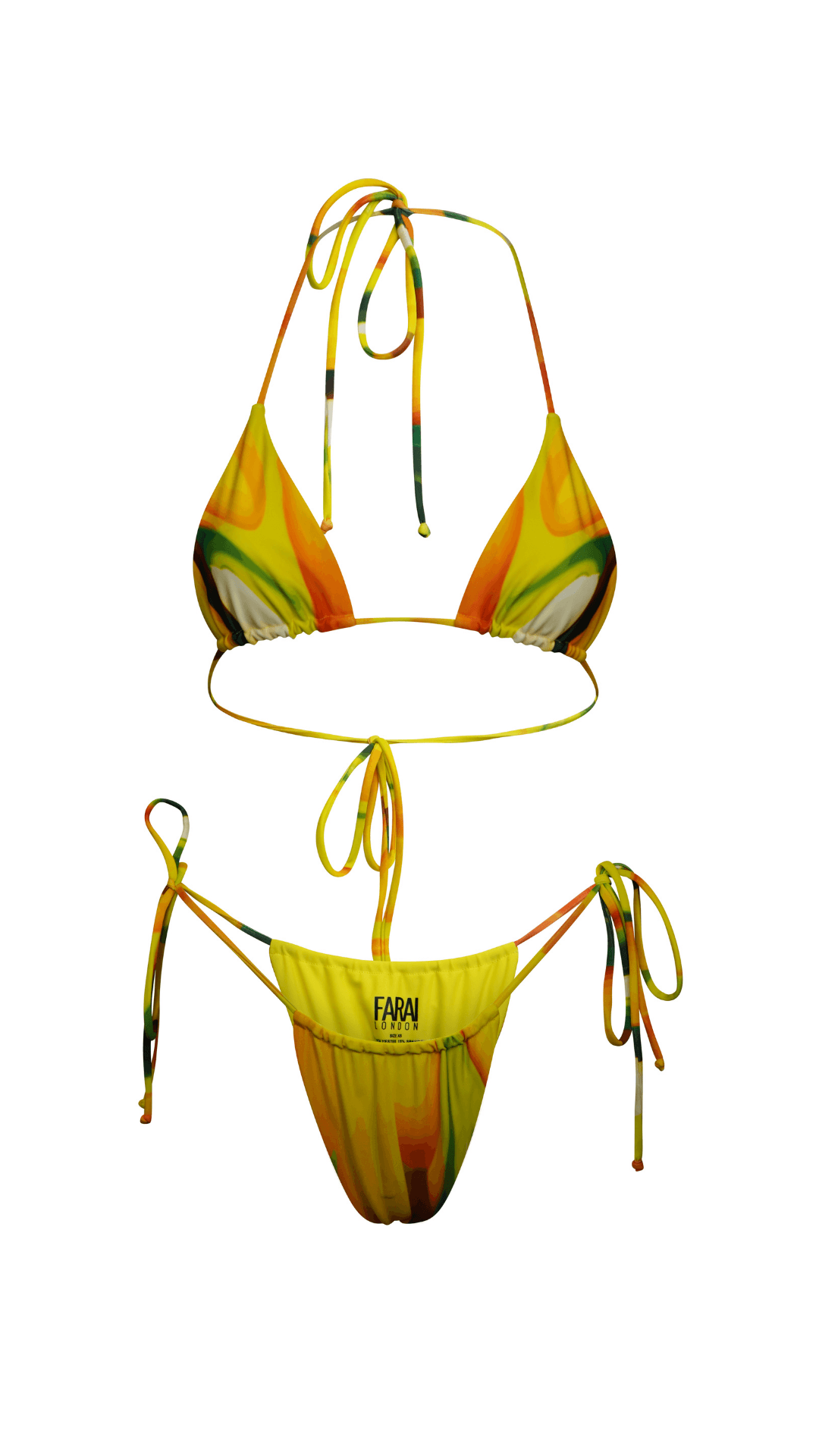 Leonie - Lemon Drop Bikini Top
