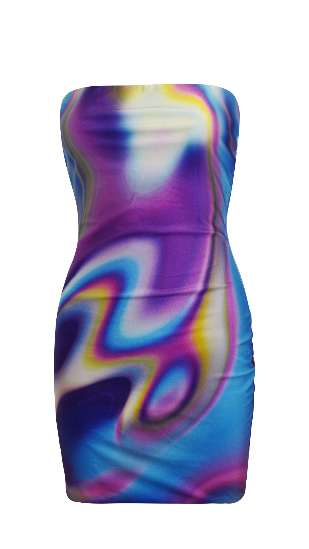 x Uche, Alara bandeau mini dress