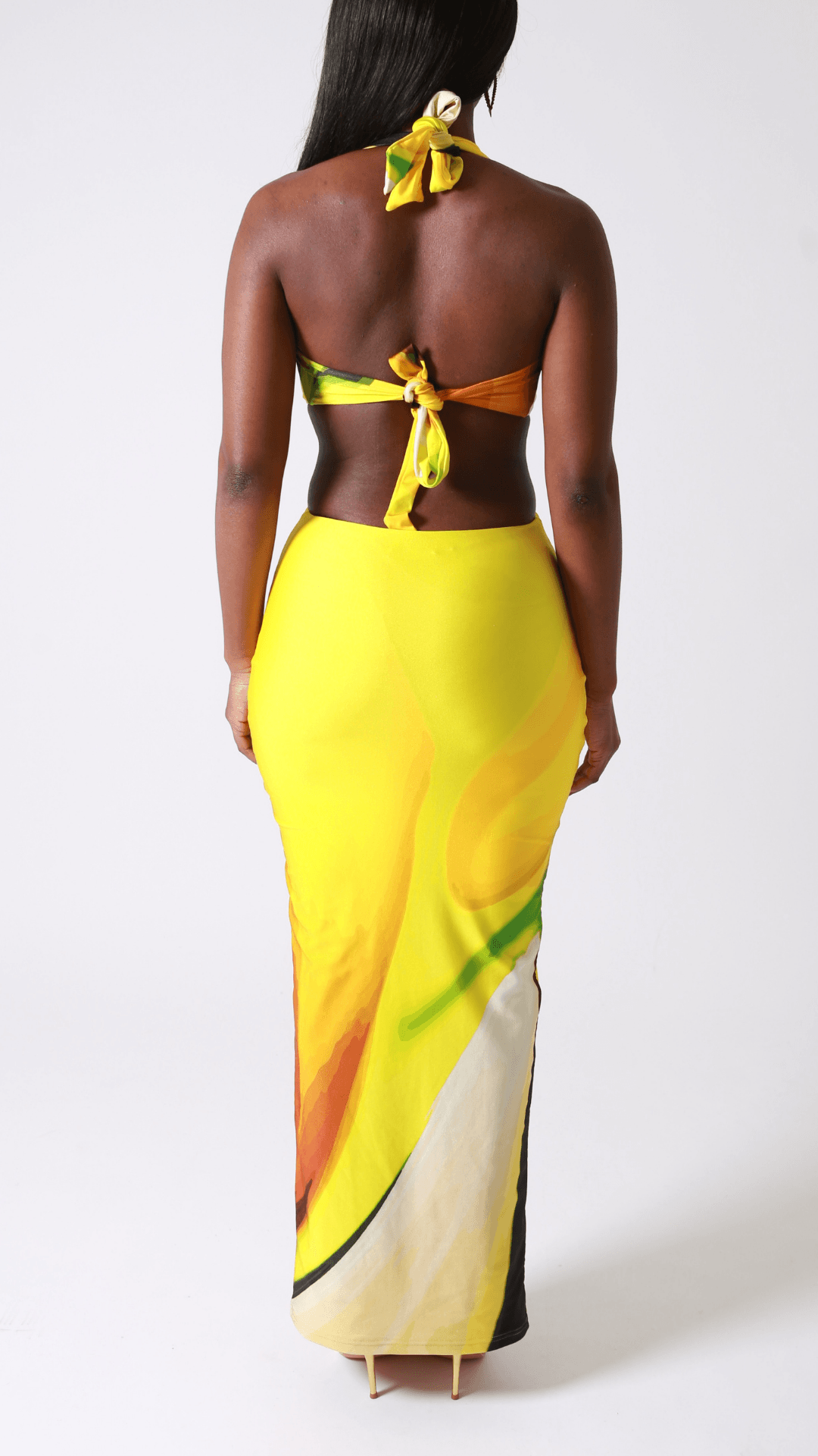 Gaia cut-out maxi dress