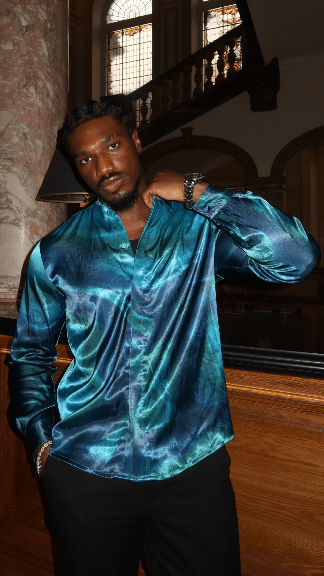 Apollo Mens Shirt - Turquenite